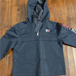 Tommy Hilfiger Dark Blue Hooded Pullover